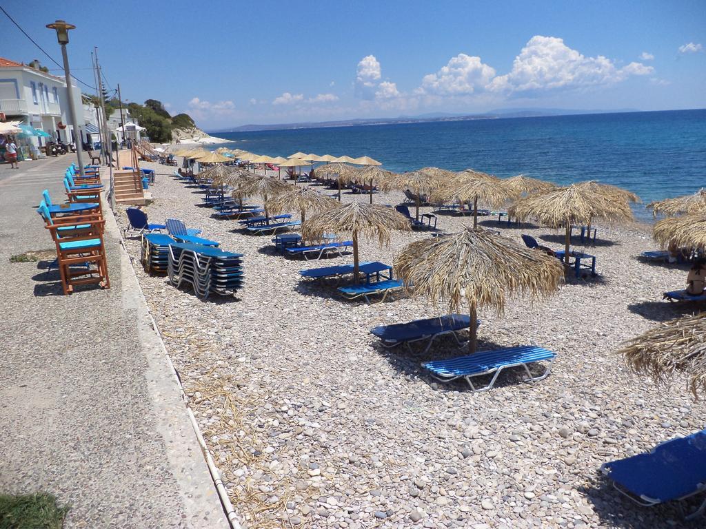 Apartamento To Kamari Paralia Agias Foteinis Exterior foto